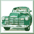 cross stitch pattern Chevy Truck