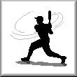 cross stitch pattern Batter Up