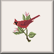 cross stitch pattern Cardinal