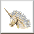 Cross stitch pattern unicorn