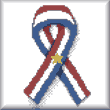 cross stitch pattern Memorial Ribbon