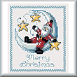 cross stitch pattern Santa