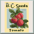 cross stitch pattern Tomato