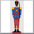 cross stitch pattern Nutcracker