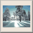 cross stitch pattern Winter