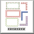 cross stitch pattern Multi-Purpose Borders