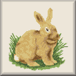 cross stitch pattern Bunny