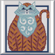 cross stitch pattern More Cat Art