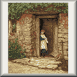 Cross stitch pattern Cottage Door