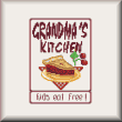 Cross stitch pattern Grandmas Kitchen