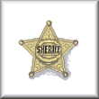 Cross stitch pattern Sherrifs Badge