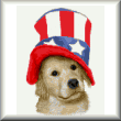 cross stitch pattern Golden 4th